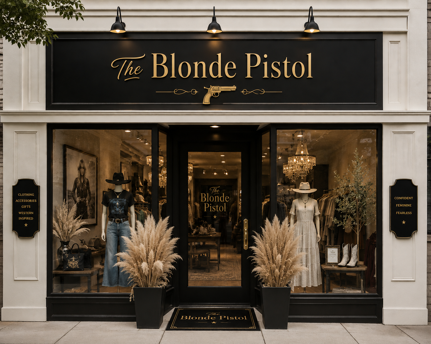 The Blonde Pistol logo